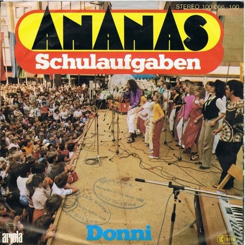 Ananas (2) - Schulaufgaben (7", Single)