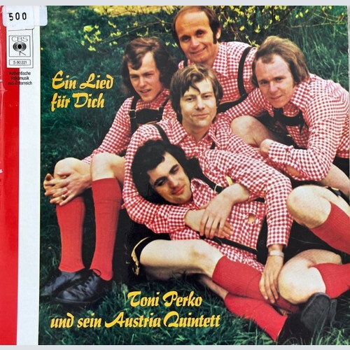 Toni Perko Und Sein Austria Quintett - Ein Lied Für Dich (LP, Album)