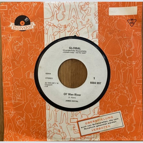 James Royal - Ol' Man River / Conspiracy Of Cards (7", Single, Promo)