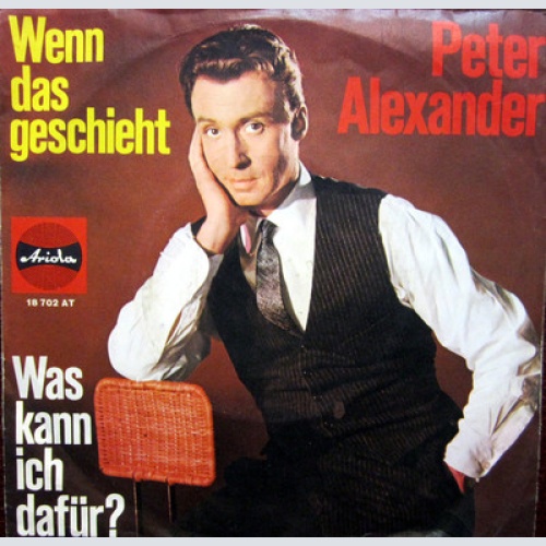 Single / PETER ALEXANDER / ARIOLA ROT / RARITÄT /