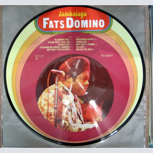 PICTURE LP / FATS DOMINO / JAMBALAYA / TOP RARITÄT /