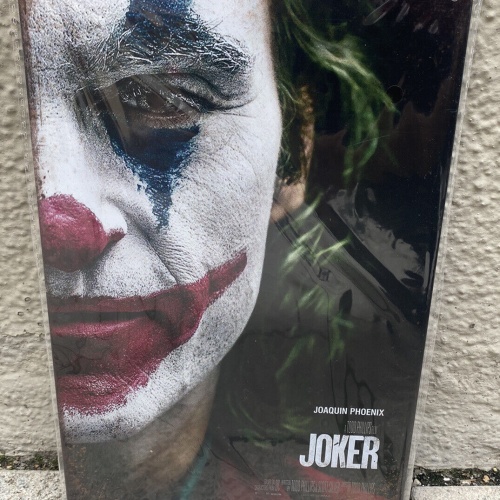 Nostalgie Vintage Retro Schild Joker Batman Joaquin Phoenix 30x20 500005