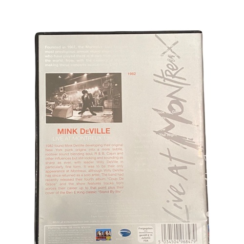 1519 Eagle Rock Entertainment Ltd. MINK DE VILLE- LIVE AT MONTREUX 1982 HC