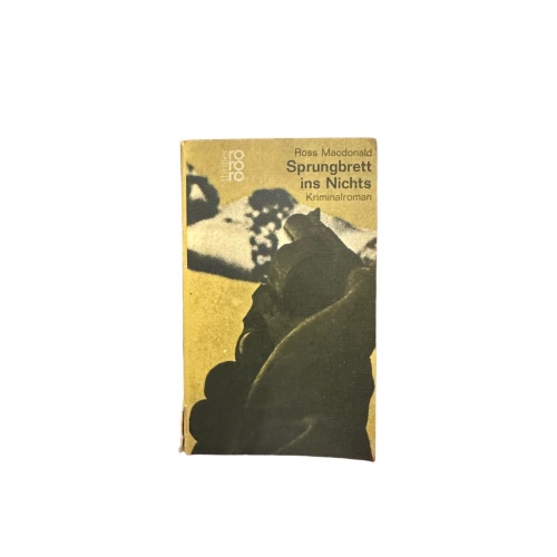 Ross Macdonald SPRUNGBRETT INS NICHTS Rowohlt Taschenbuch +Abb
