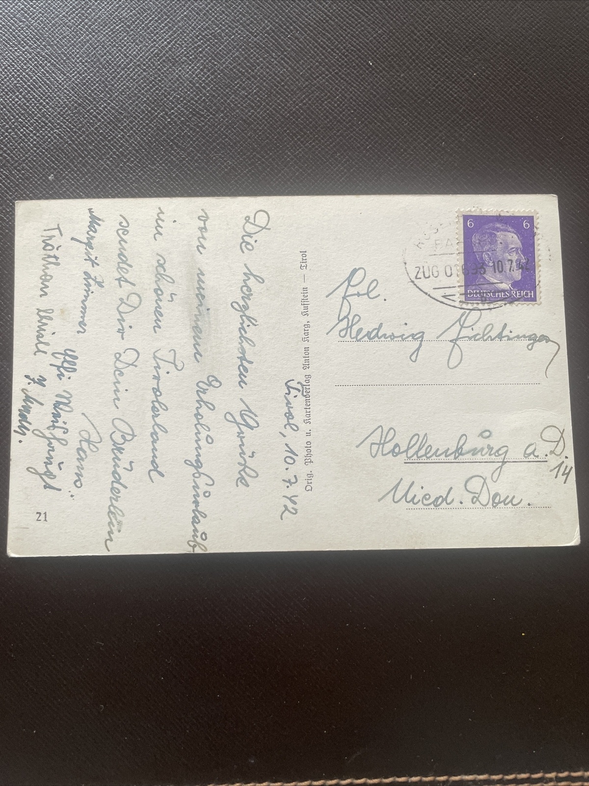 Kufstein m. Wilden Kaiser Tirol 400737 DN A