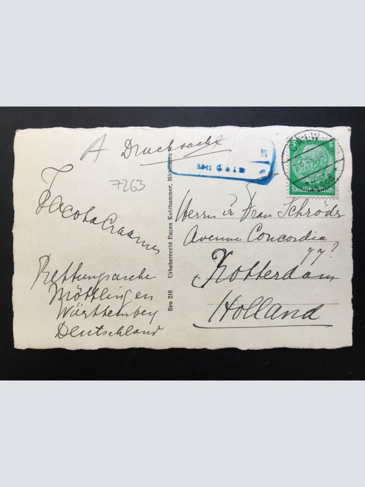 Möttlingen - Blick auf Ort - Bad Liebenzell 955 TH F