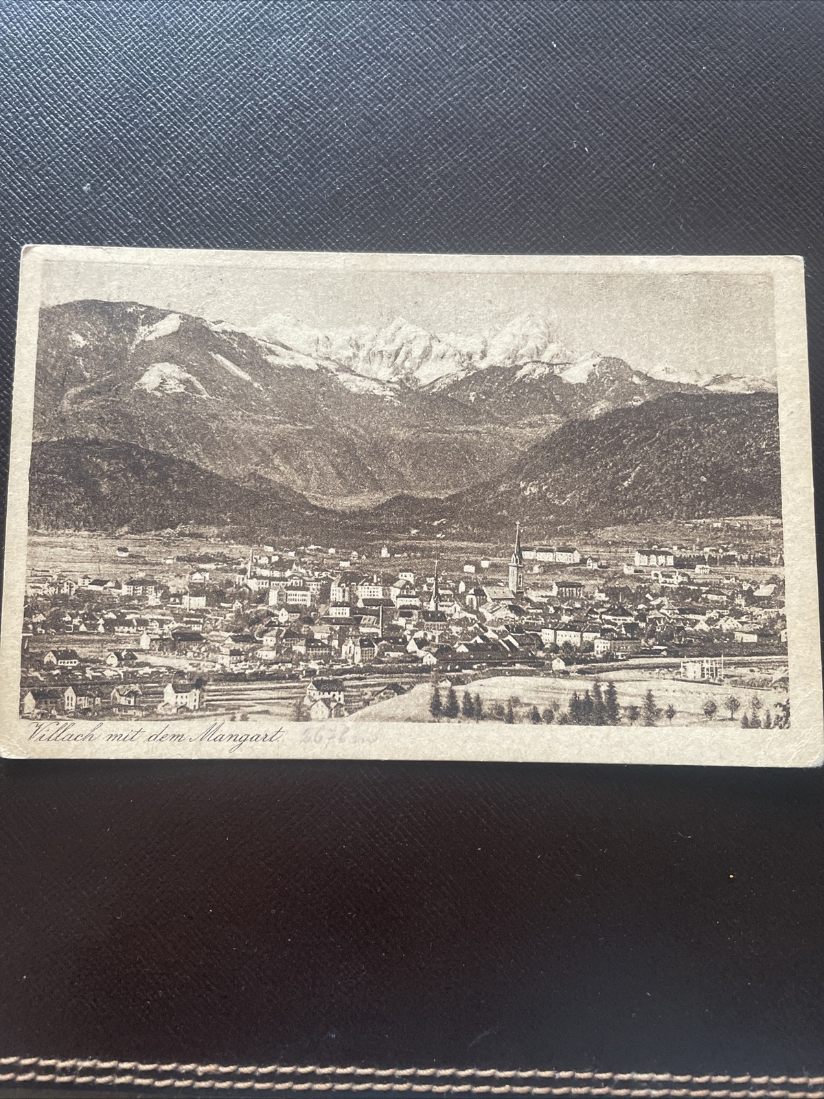 Villach mit dem Mangart 400758 DN