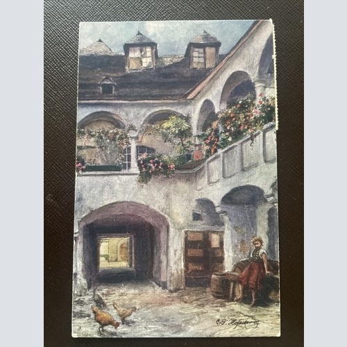 Krems, Löwenhof. Kind 400774 DN A