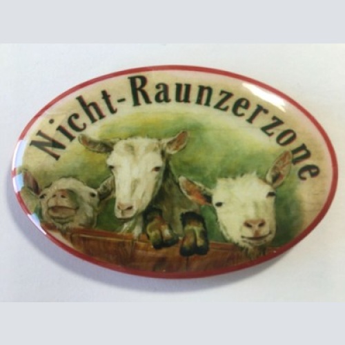 Nostalgie flaschenöffner magnet nicht-raunzerzone ziegen