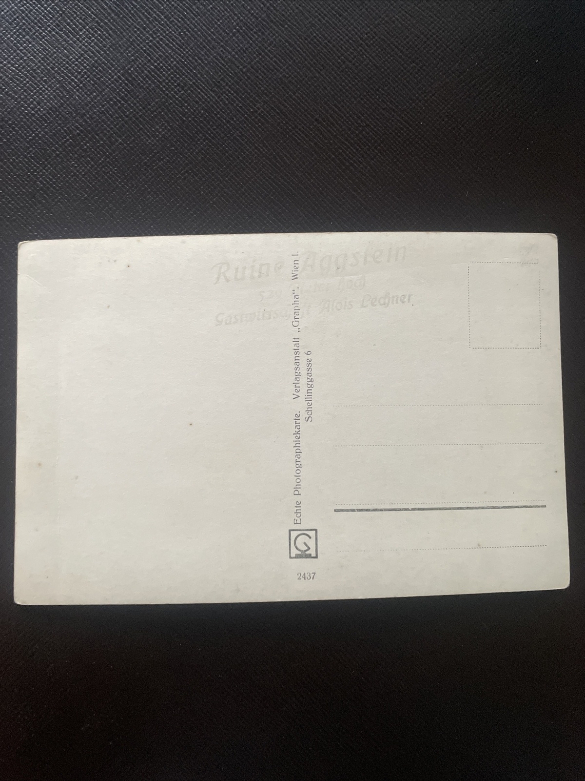 Burg Aggstein a. d. Donau 400789 DN A