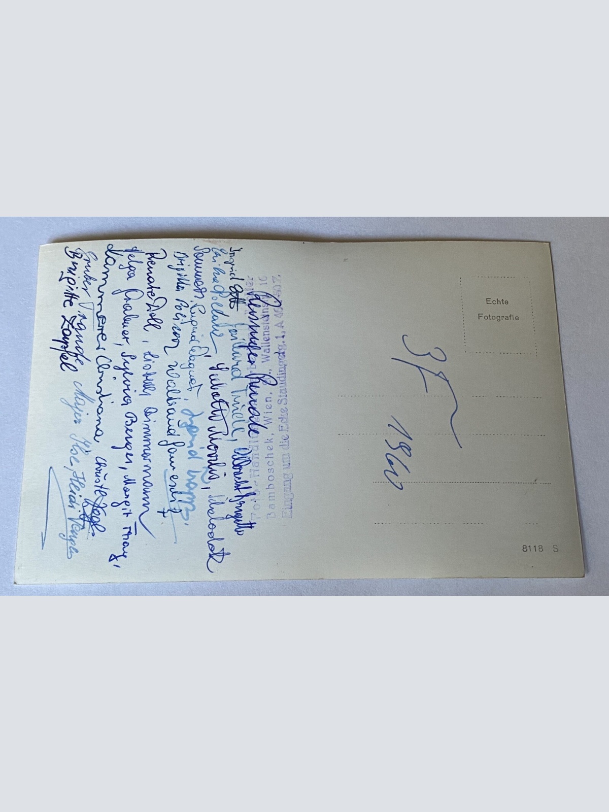 Wien Gruppenfoto Mode aus den 1960/70 er  70007 G