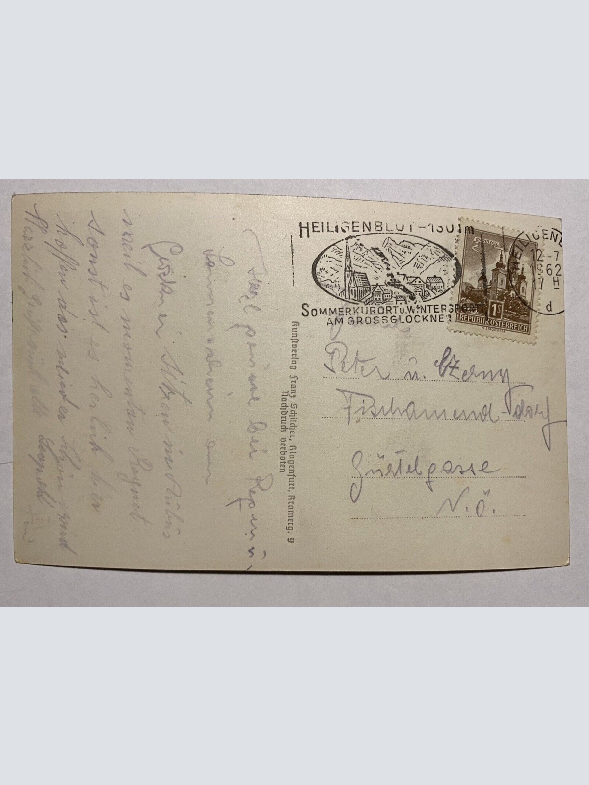 Glöcknerhaus 70028mit Großglockner und Pisterze 70028