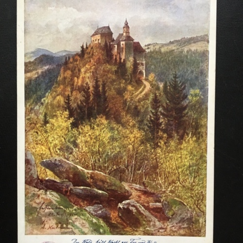 Deutscher Schulverein - Die Sestenburg - Künstlerkarte 16013 TH