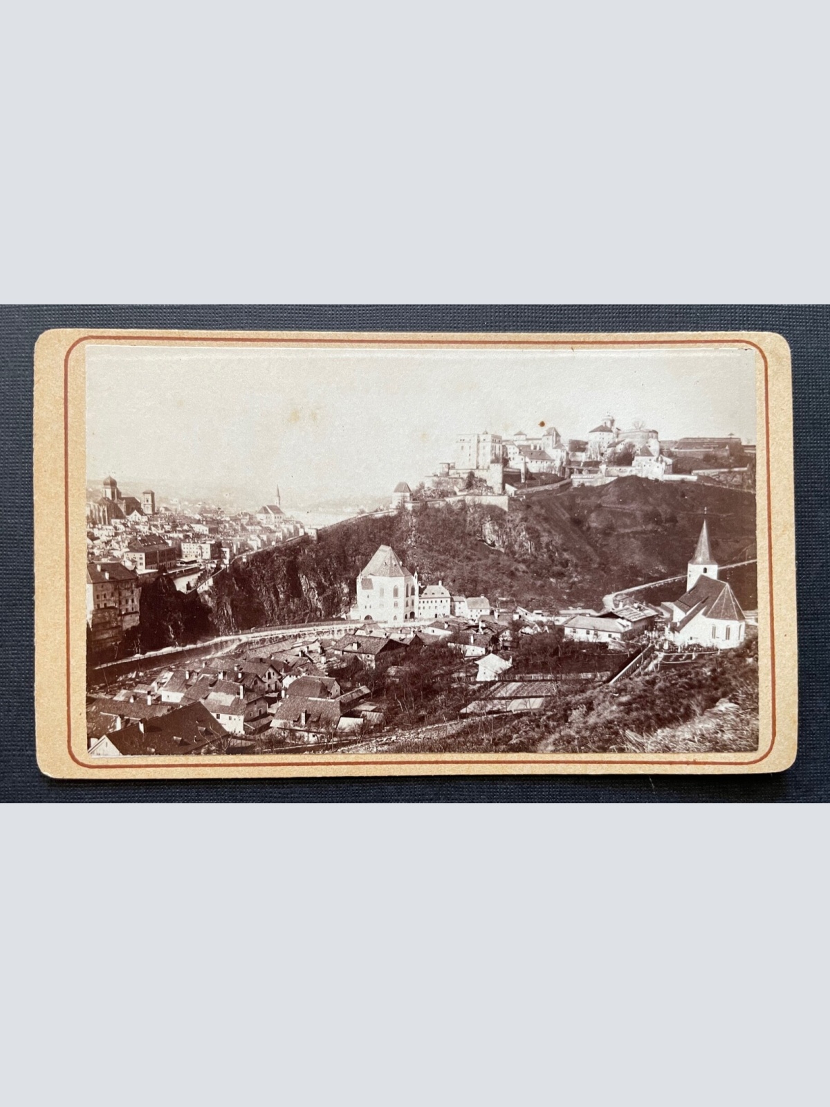 Foto Passau Stadt Veste Oberhaus Wangemann Bayern Deutschland ca.10,2x6cm 410069