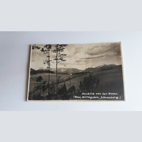 Ausblick von der Rams.(Rax,Mittagstein,Schneeberg) 40063FH