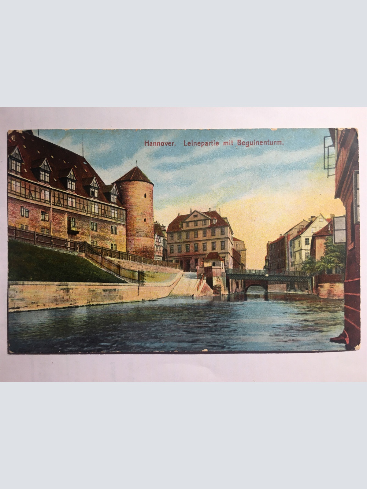 Hannover Leinepartie mit Beguinenturm 85116 RE