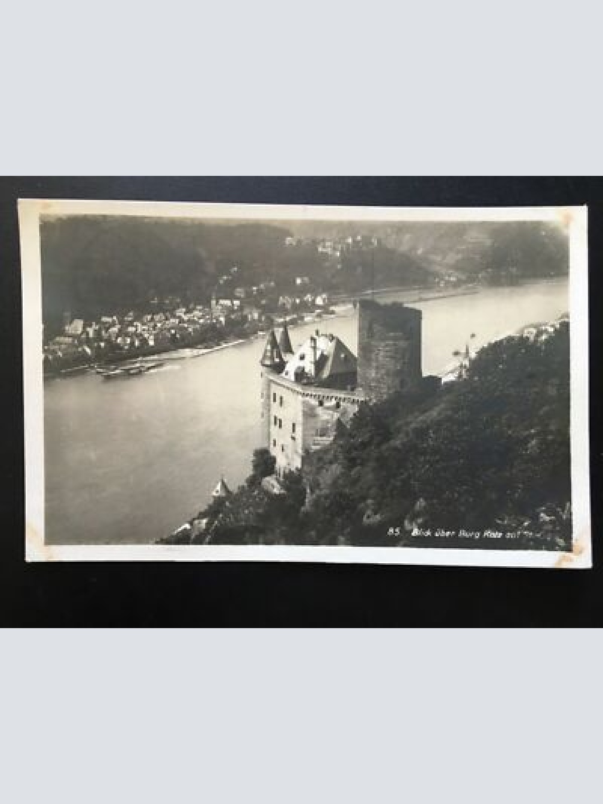 Blick über Burg Katz - St. Goarshausen - Loreley 140464 TH