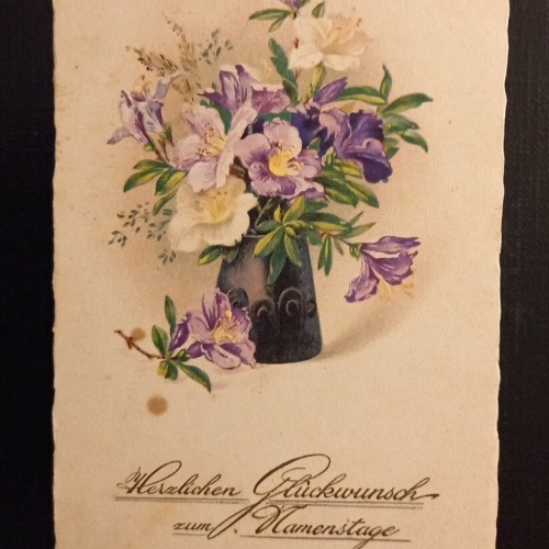 Herzlichen Glückwunsch Zum Namenstag Blumenstrauß 165384 Ga G