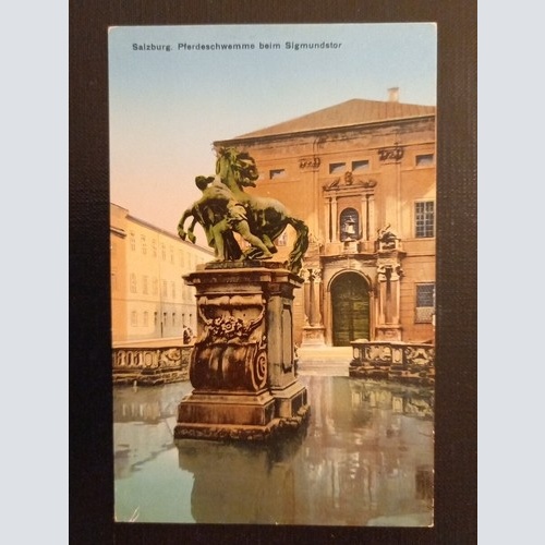 Salzburg Pferdeschwemme Beim Sigmundstor 165400 Ga G