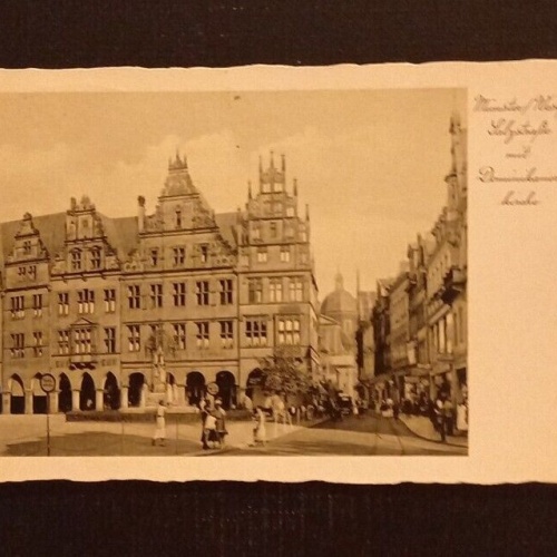 Münster Westfalen Mit Dominikanerkirche 5401 Ga G