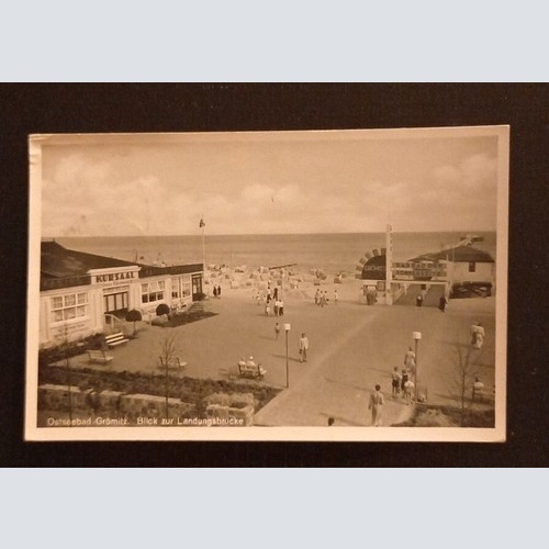 Ostseebad Grömitz Blick Zur Landungsbrücke 97 Ga G