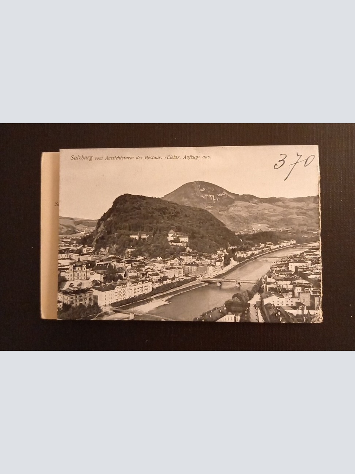 Doppelkarte Salzburg Panorama 165399 Ga G