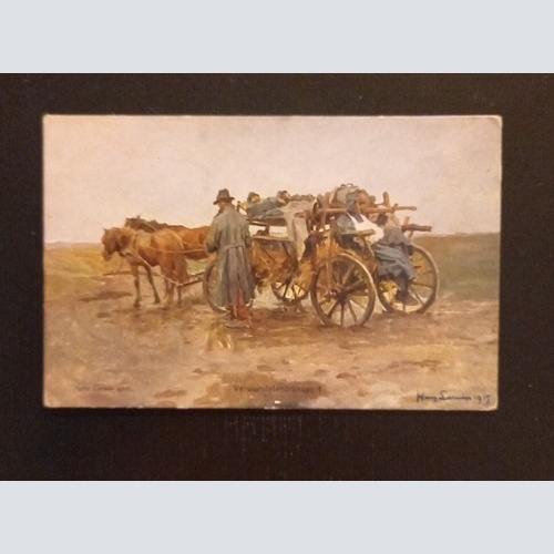 Verwundetentransport Kutsche Pferde 72431 Ga G