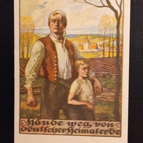 Deutsche Heimaterde Vater Mit Sohn 5346 Ga G