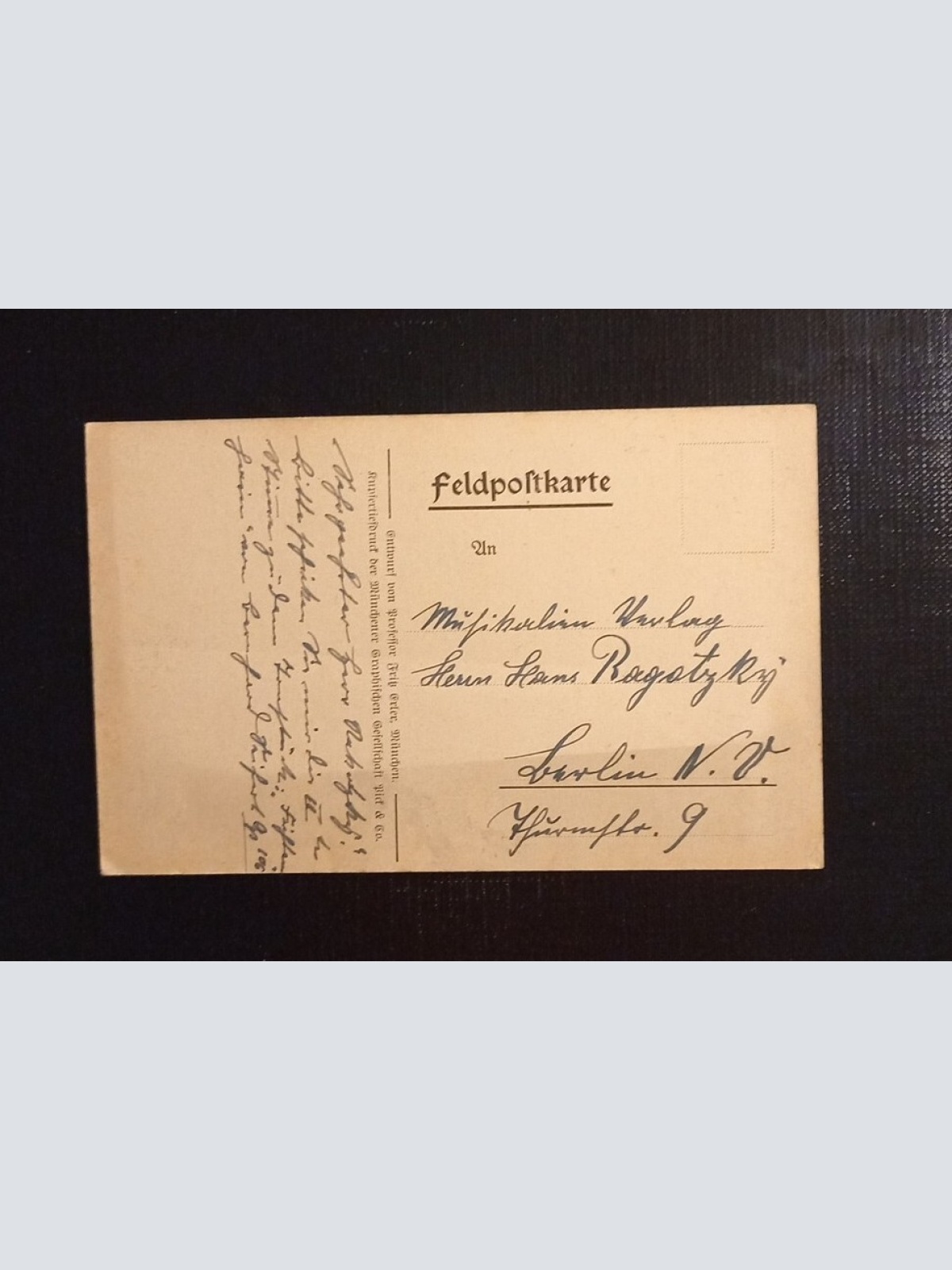 I WK Kriegsanleihe Soldat 5366 Ga G