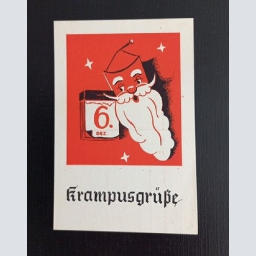 Ansichtskarte Krampus Grüße 165330 Ga G