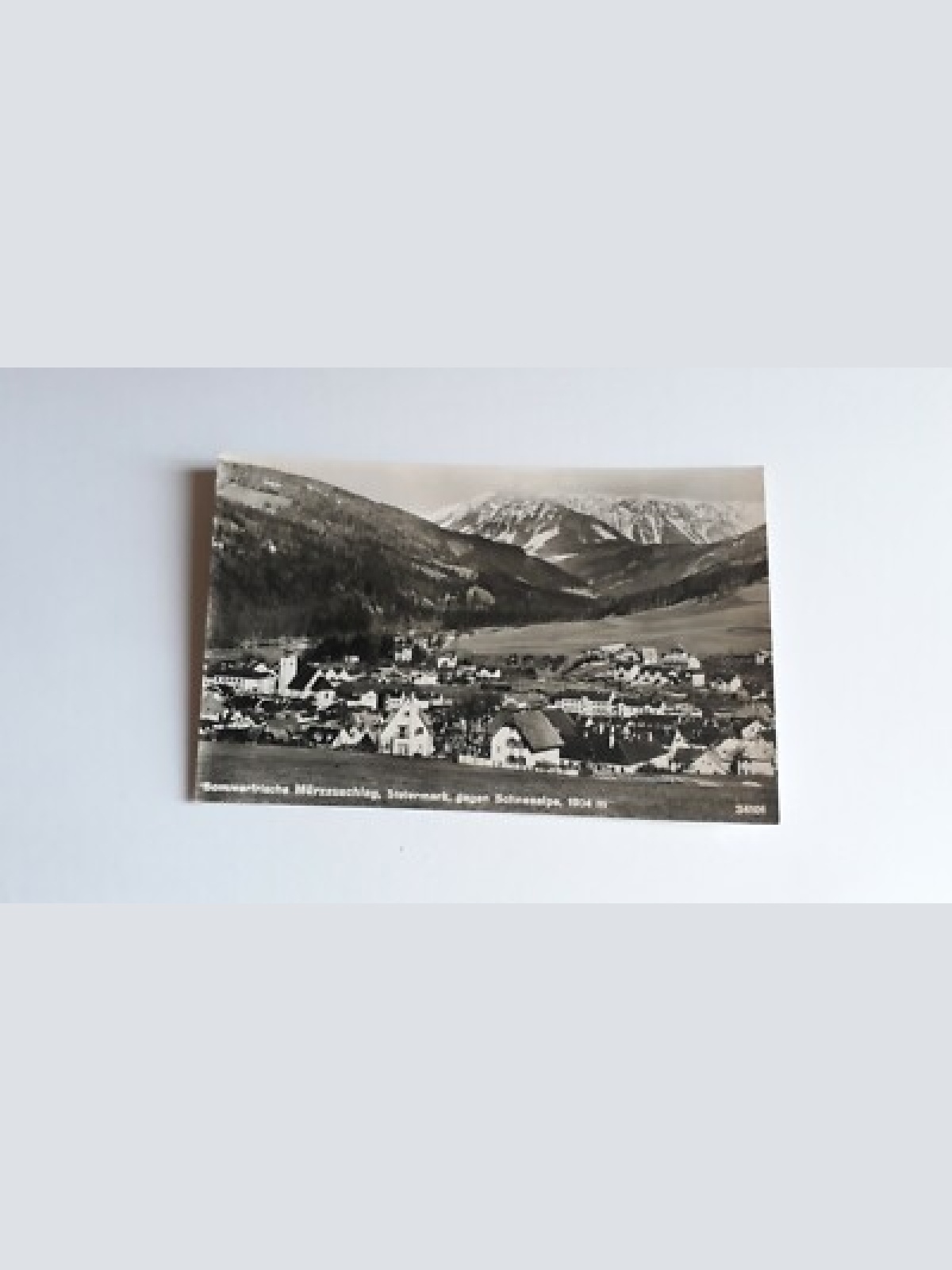 Sommerfrische Mürzzuschlag gegen Schneealpe 1904m. 40013FH