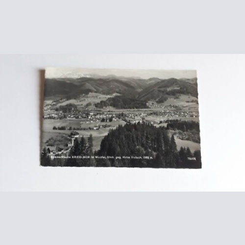 Sommerfrische Krieglach im Mürztal, Stmk. geg. Hohe Veitsch, 1982 m. 40002FH