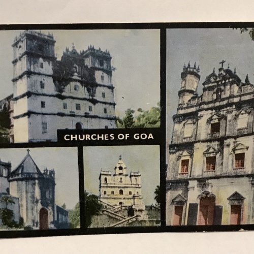 AK, Churches of Goa, Indien, Kirchen (20080 BW)