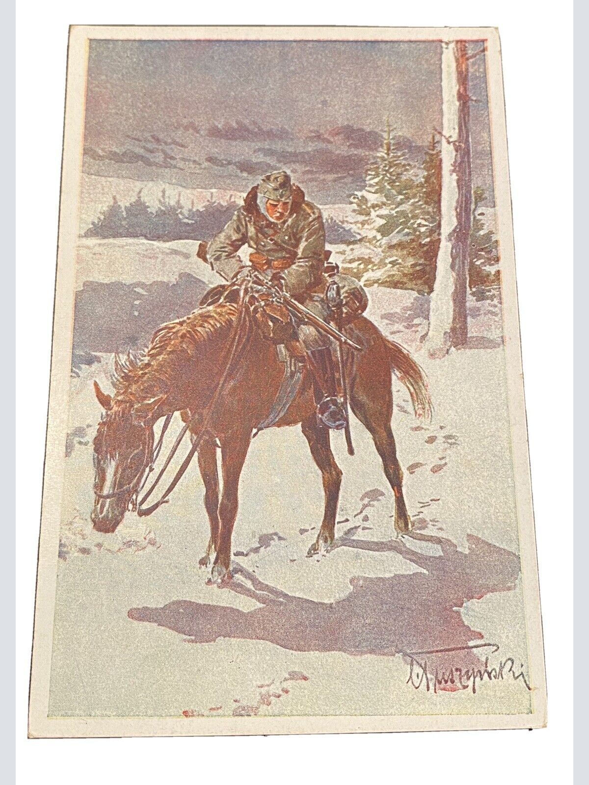 Soldat Reiter Kälteschutz Nr. 388 WWI  80160