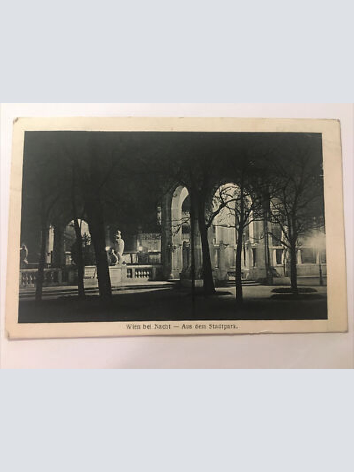 Wien bei Nacht Aus dem Stadtpark 30098 RU
