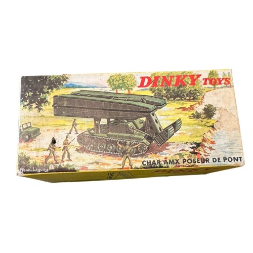 Dinky Toys Char AMX Poseur de Pont Militär Brückenleger Panzer