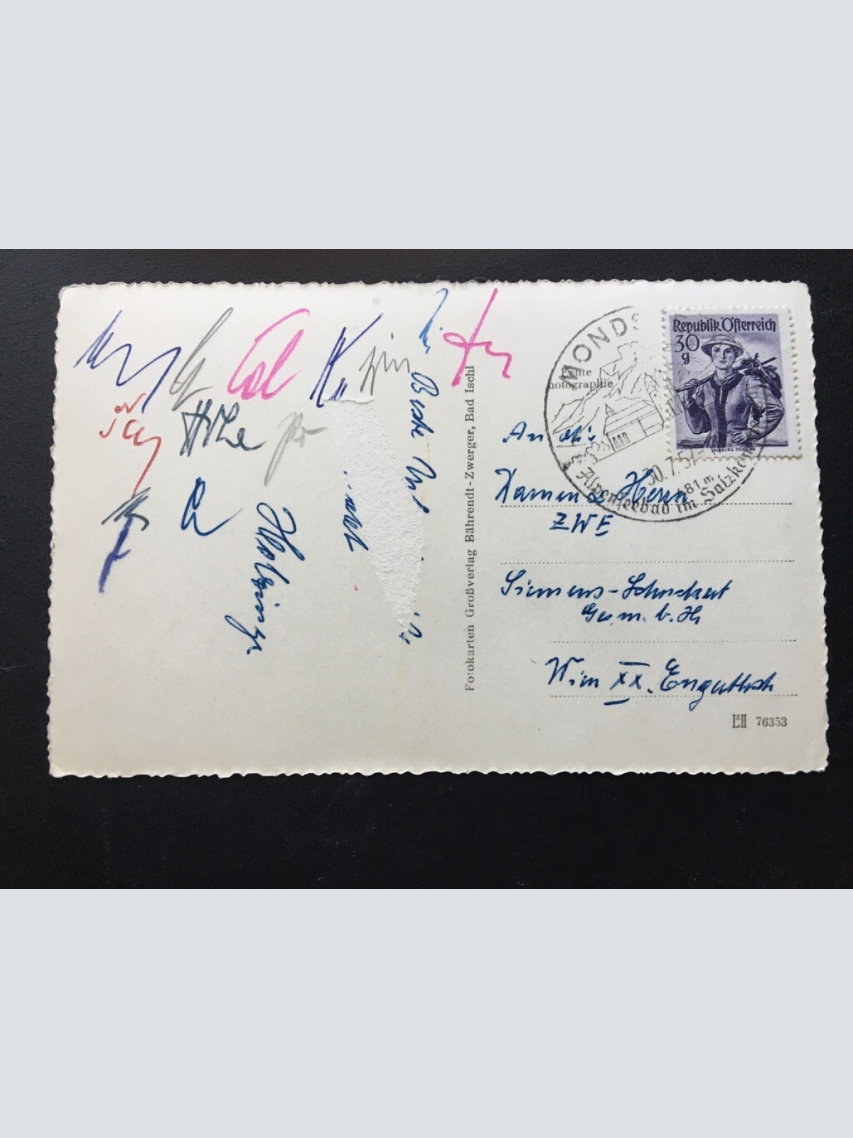 Zell am Moos & Schafberg - Irrsee - Oberösterreich 400347 TH A