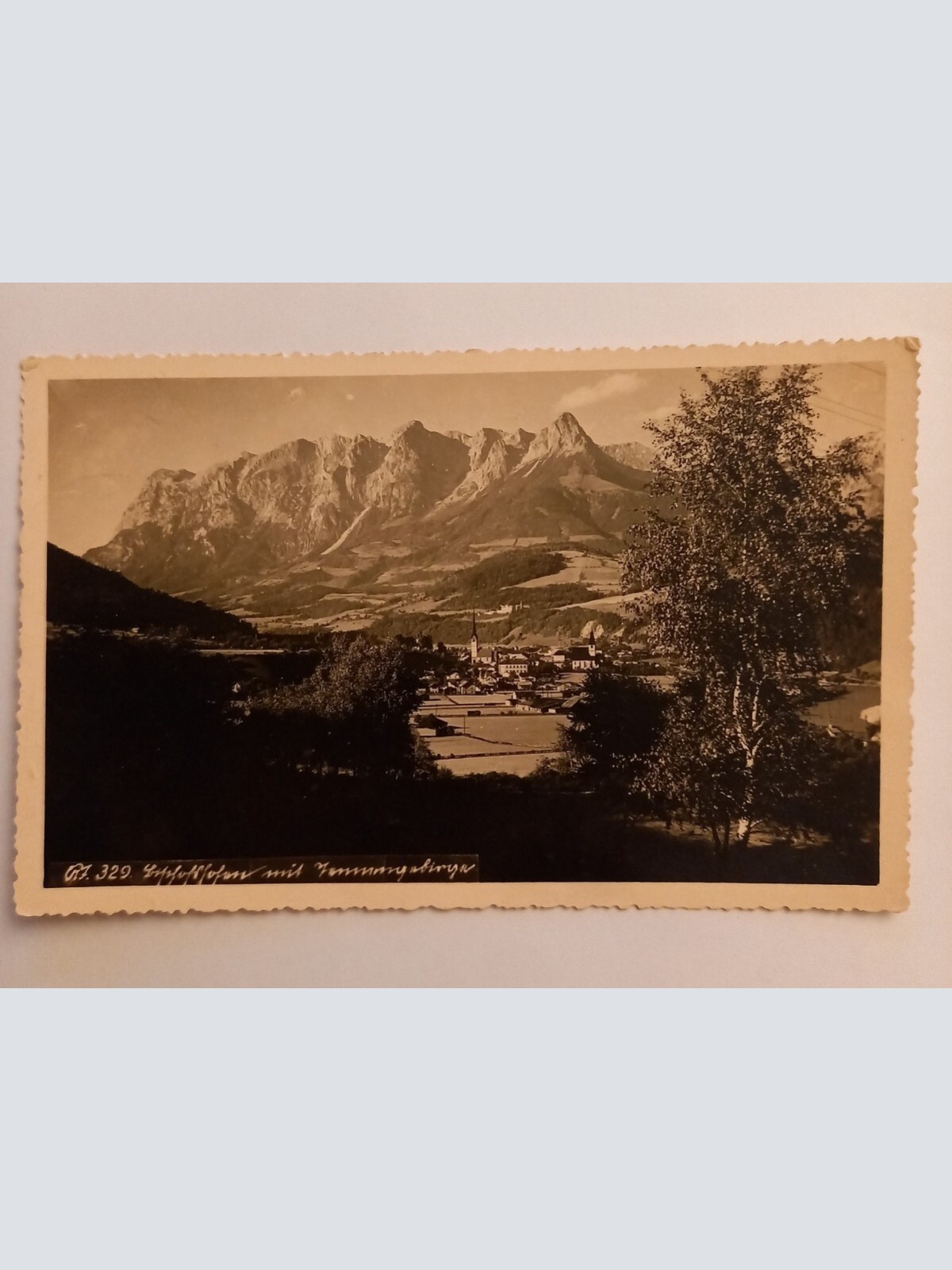 Bischofshofen mit Tennengebirge 500122A gr D