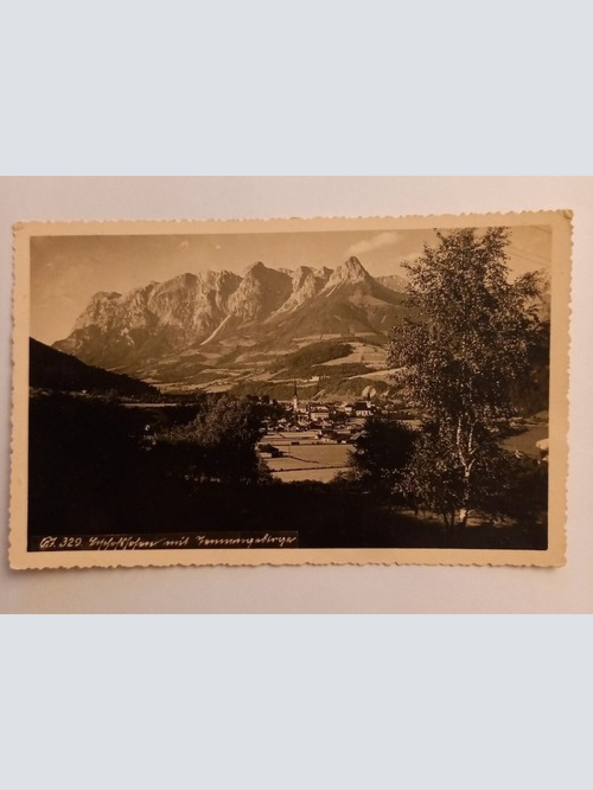 Bischofshofen mit Tennengebirge 500122A gr D