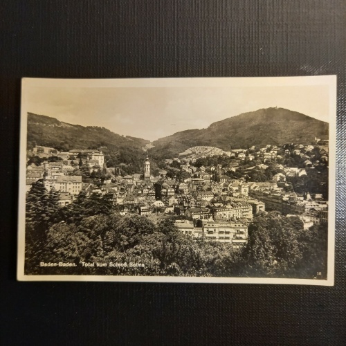 Baden Baden Blick v.Schloß Solos 400312 gr F