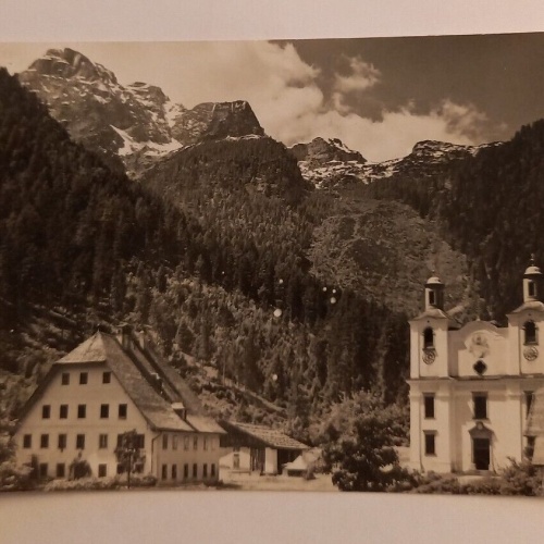 Gruss aus Maria Kirchental Wallfahrtskirche Lofer Salzburg Österreich 500131A D