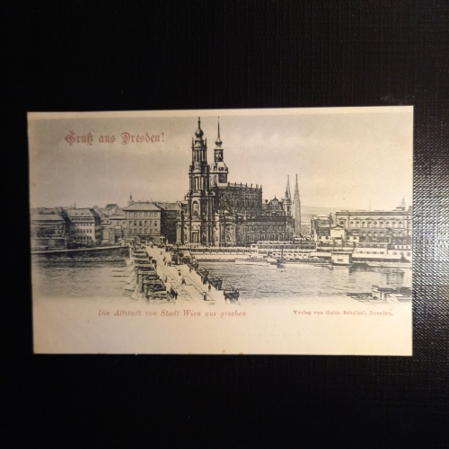 Grußkarte aus Dresden 402477 gr A
