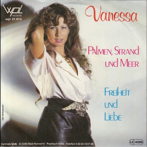 Vanessa (58) - Palmen, Strand Und Meer (7", Single)