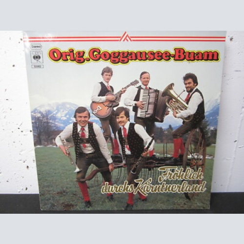 LP / Orig. Goggausee Buam  - Fröhlich durchs Kärntnerland / AUT PRESS / RAR /