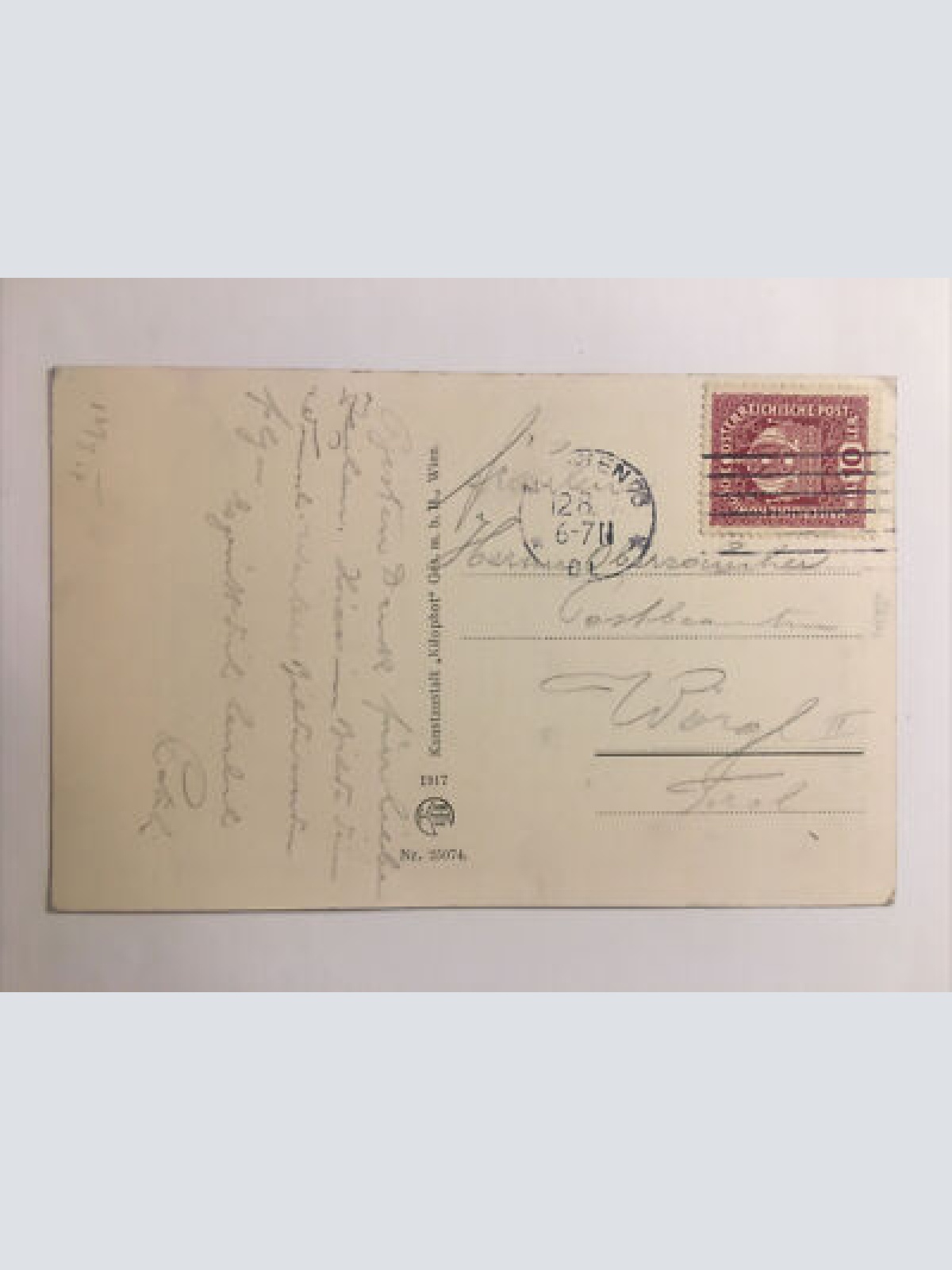 Wien bei Nacht Schönlaterngasse um 1908 675 RU