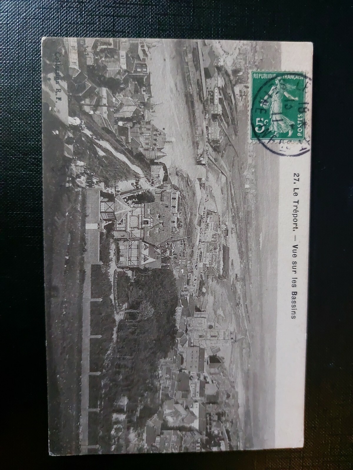 Le Treport Fluss Dorf Kirche Ebene 402532 WM