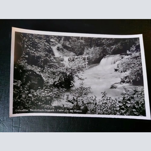 Ehrbachtal Brodenbach Boppard Partie aus der Klamm Wasserfall 402535 WM F