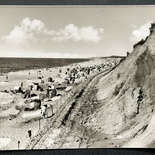 Nordseebad Kampen Sylt Strand Kliff Schleswig-Holstein Deutschland 410168 TH C