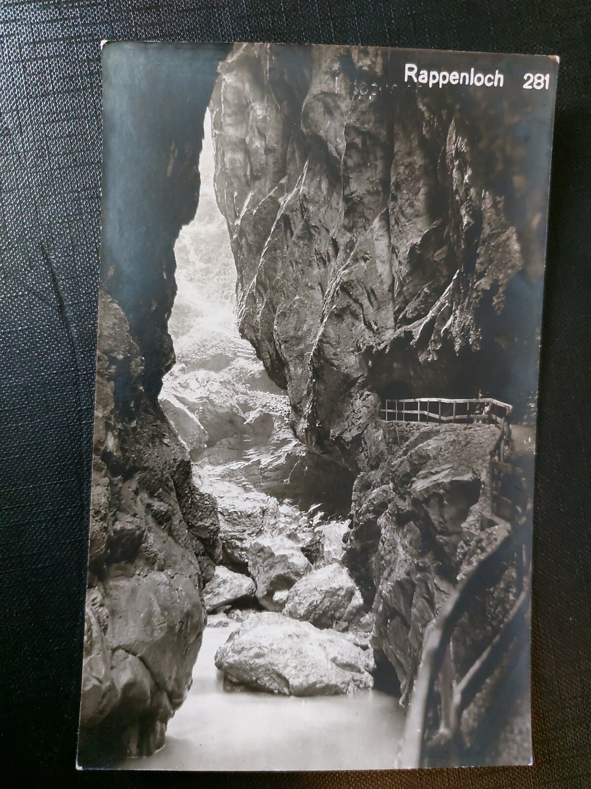 Rappenloch Klamm Wanderweg 402551 WM