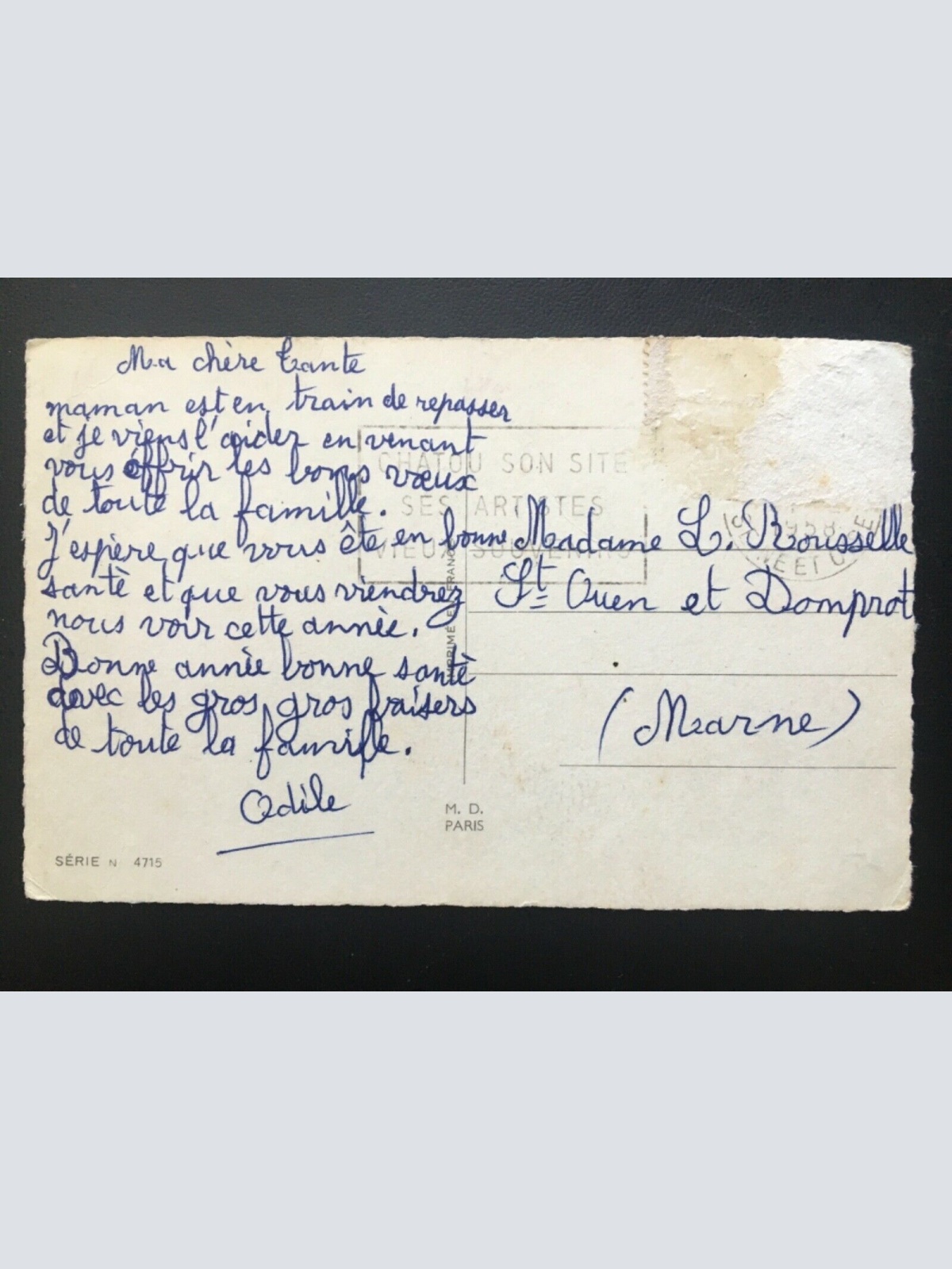 Bonne Annee - Glückliches Neues Jahr - Winterlandschaft 140395 TH